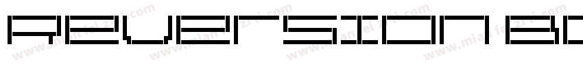 Reversion Bold字体转换